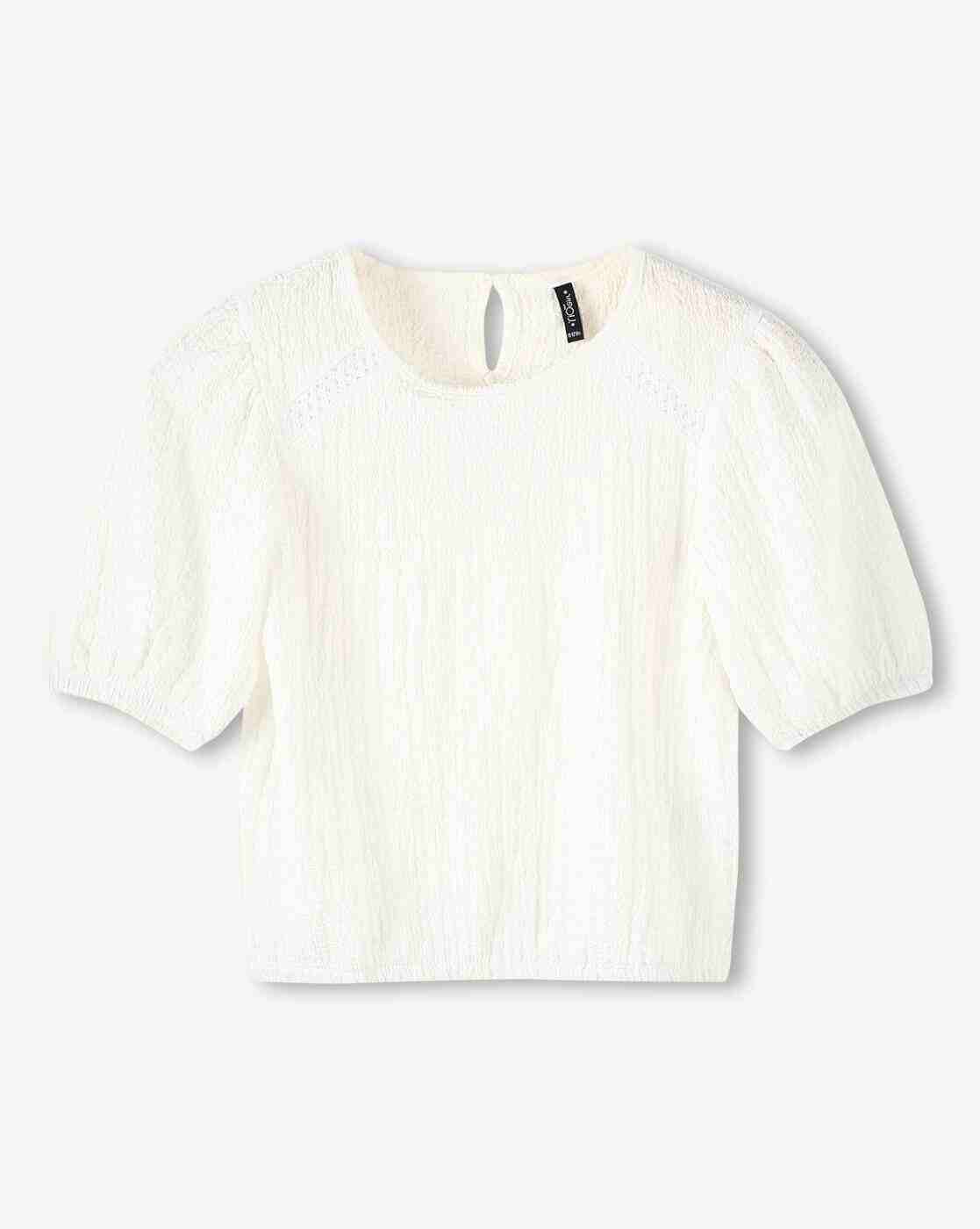 RIO GIRLS | Girls Lace Regular Fit Top|0