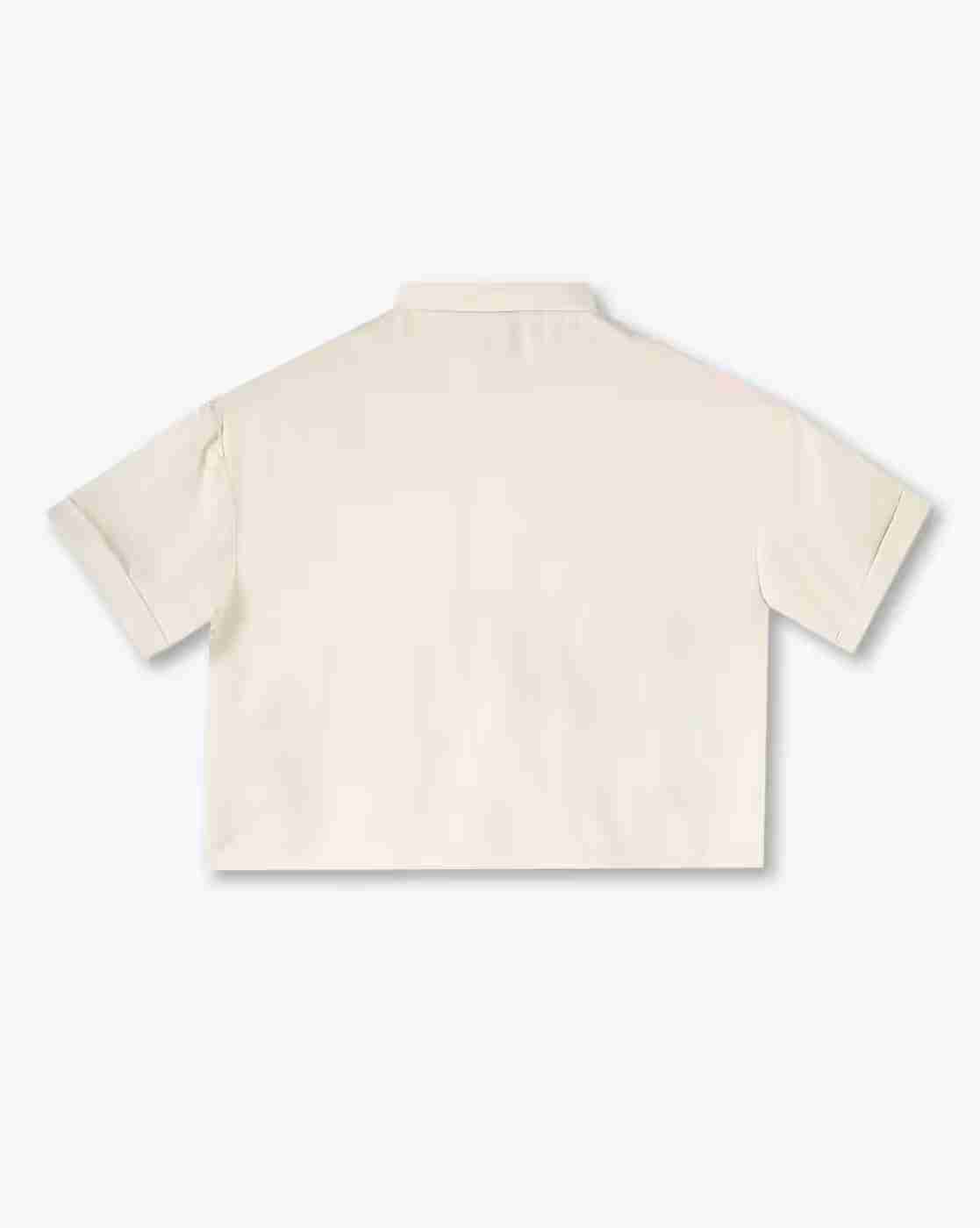 RIO GIRLS | Girls Embroidered Boxy Fit Shirt|2