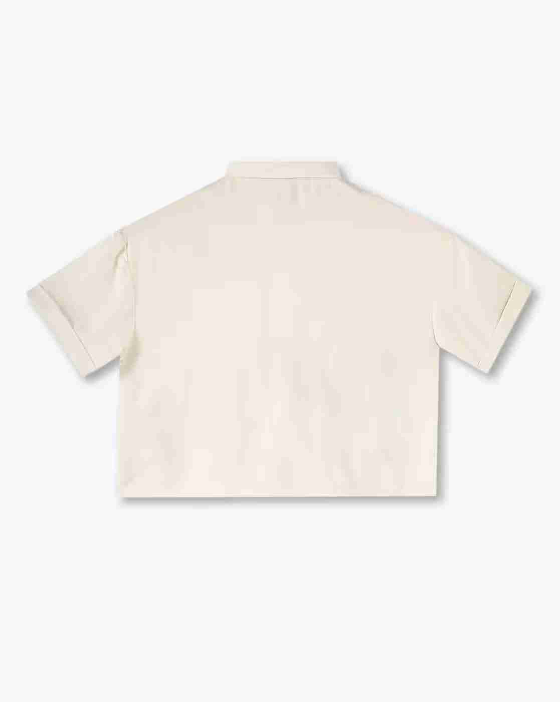 RIO GIRLS | Girls Embroidered Boxy Fit Shirt|2