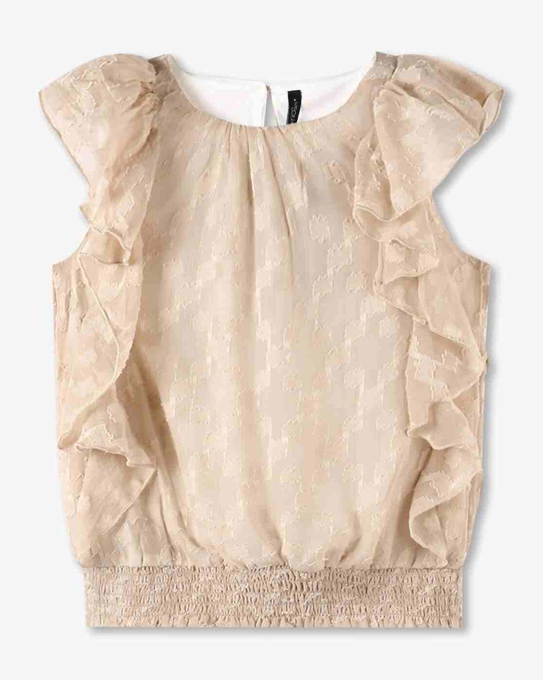 RIO GIRLS | Girls Patterned Regular Fit Top|0