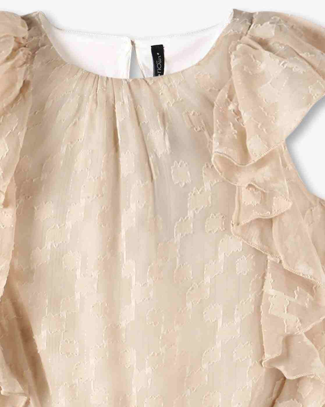 RIO GIRLS | Girls Patterned Regular Fit Top|2