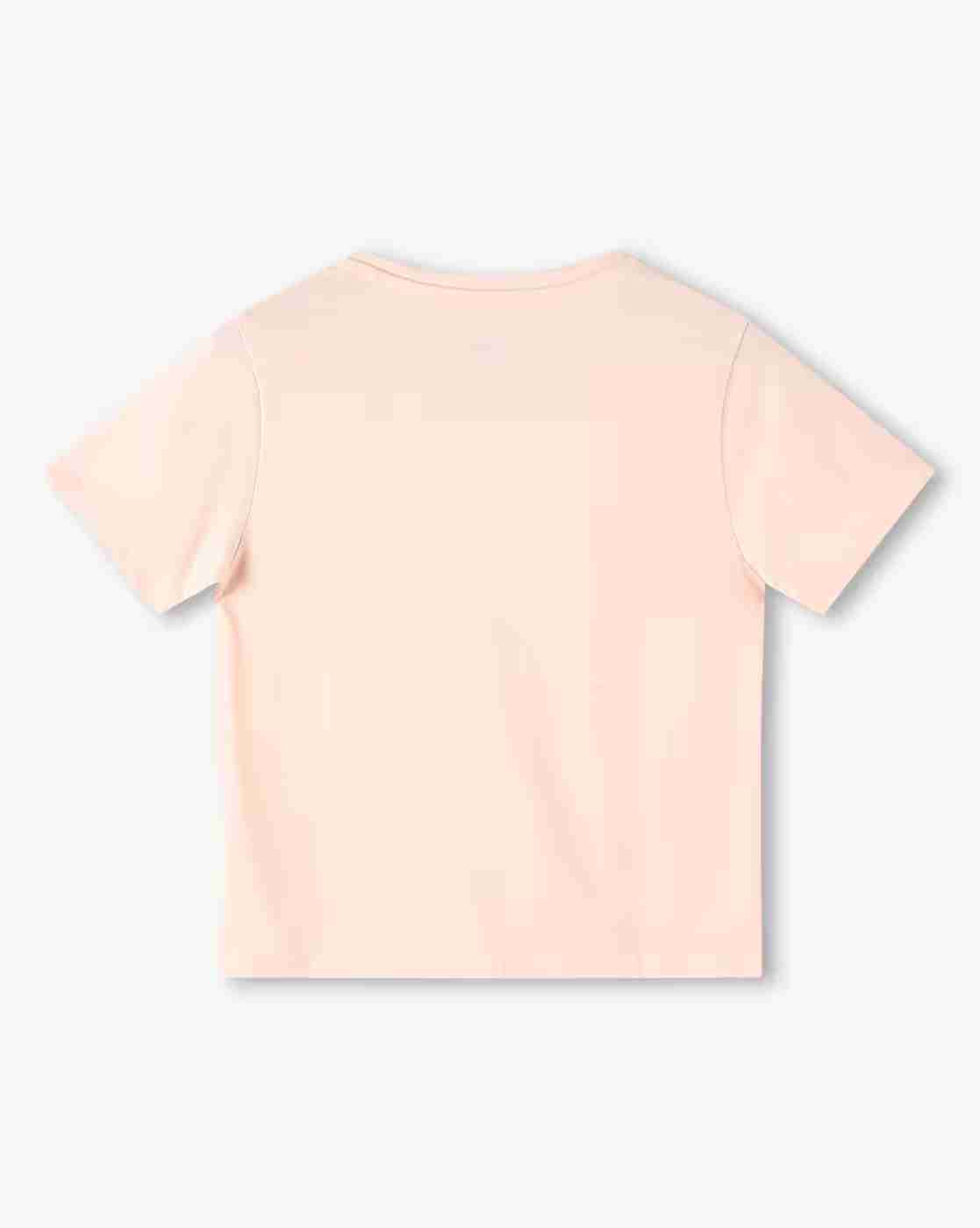 RIO GIRLS | Girls Graphic Print Regular Fit Round-Neck T-Shirt|1