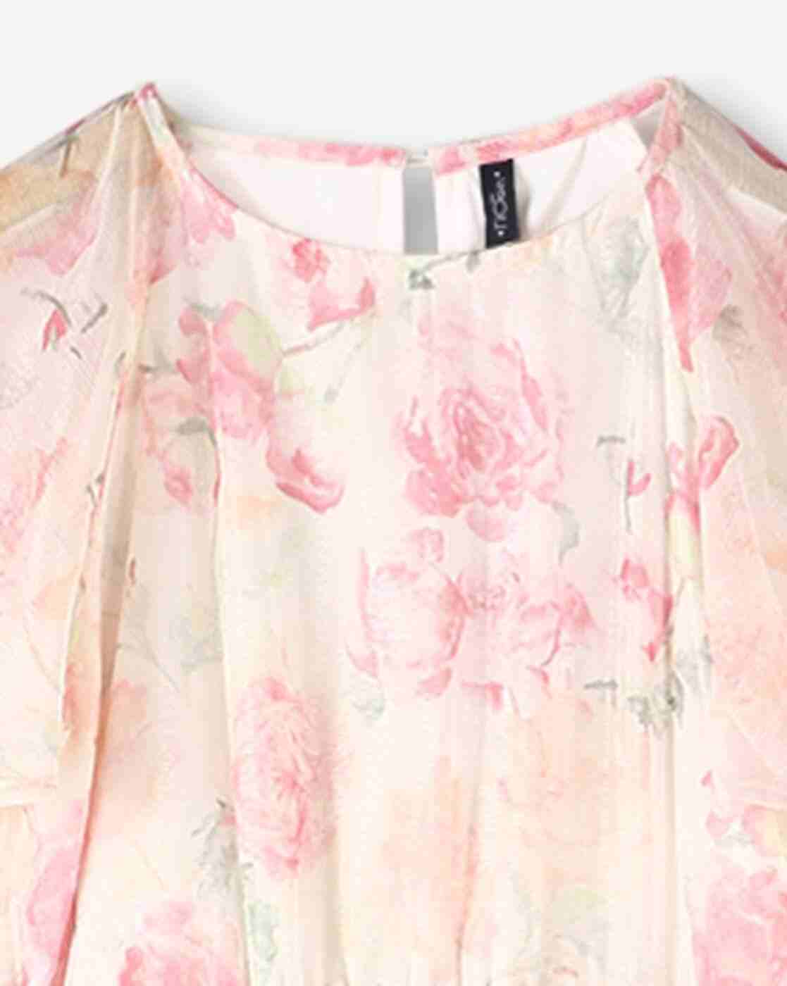 RIO GIRLS | Girls Floral Print Fit & Flare Dress|2