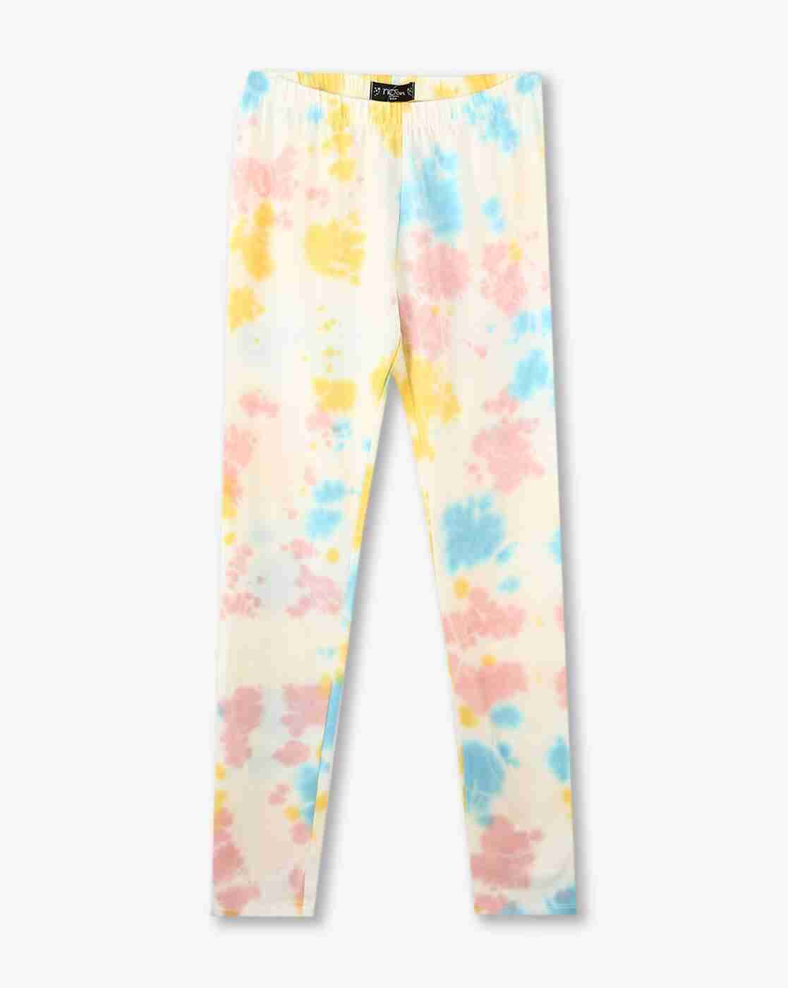 RIO GIRLS | Girls Tie & Dye Leggings with Elasticated Waist|0