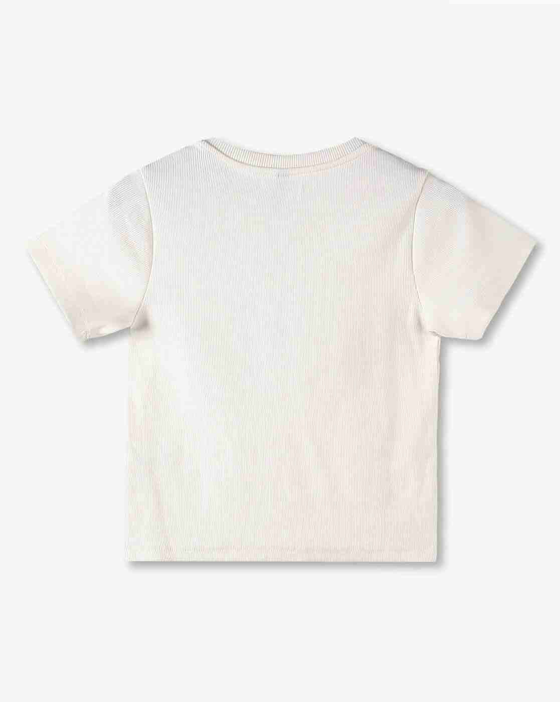 RIO GIRLS | Girls Cotton Pinafore with Ribbed T-Shirt|2