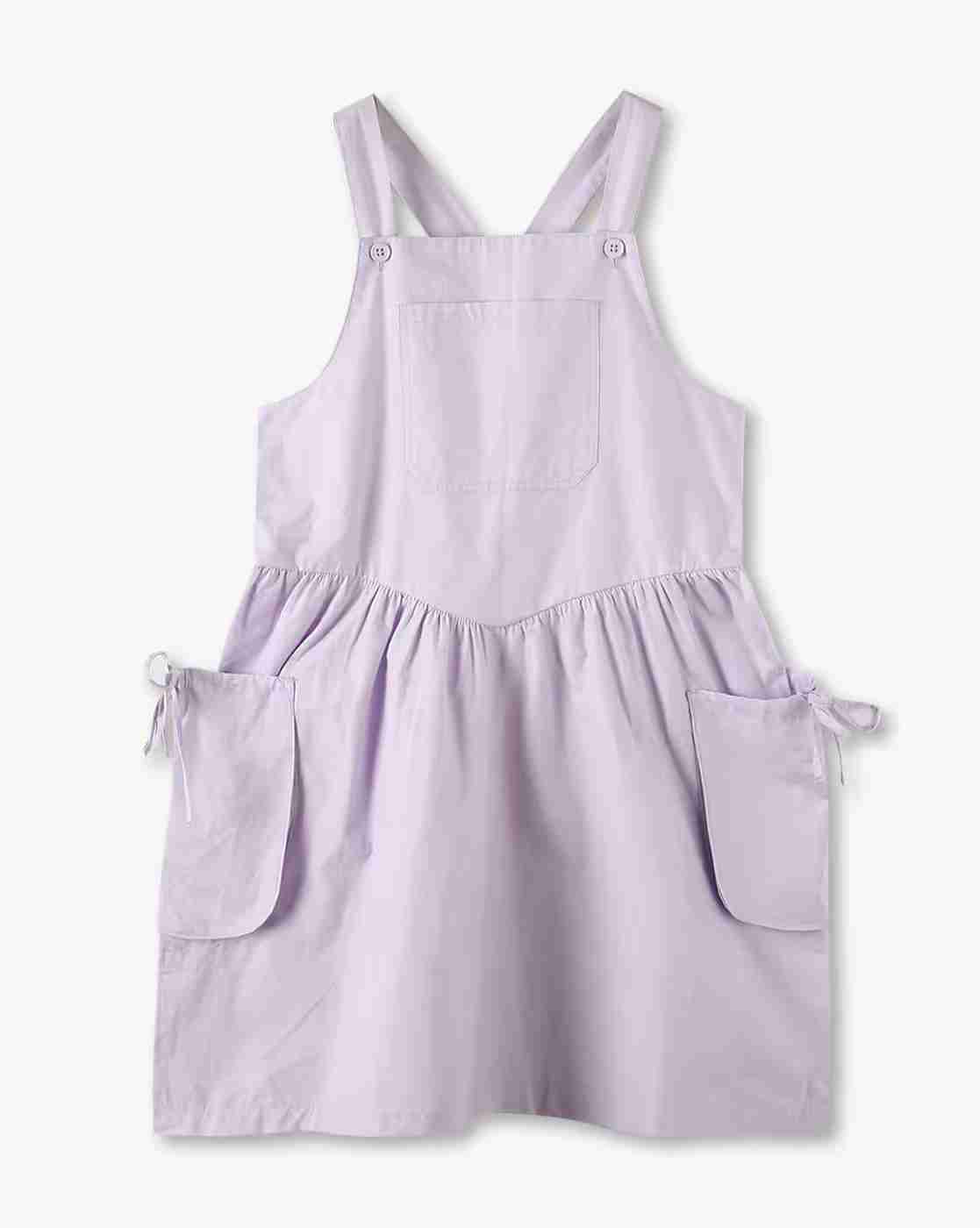 RIO GIRLS | Girls Cotton Pinafore with Ribbed T-Shirt|3