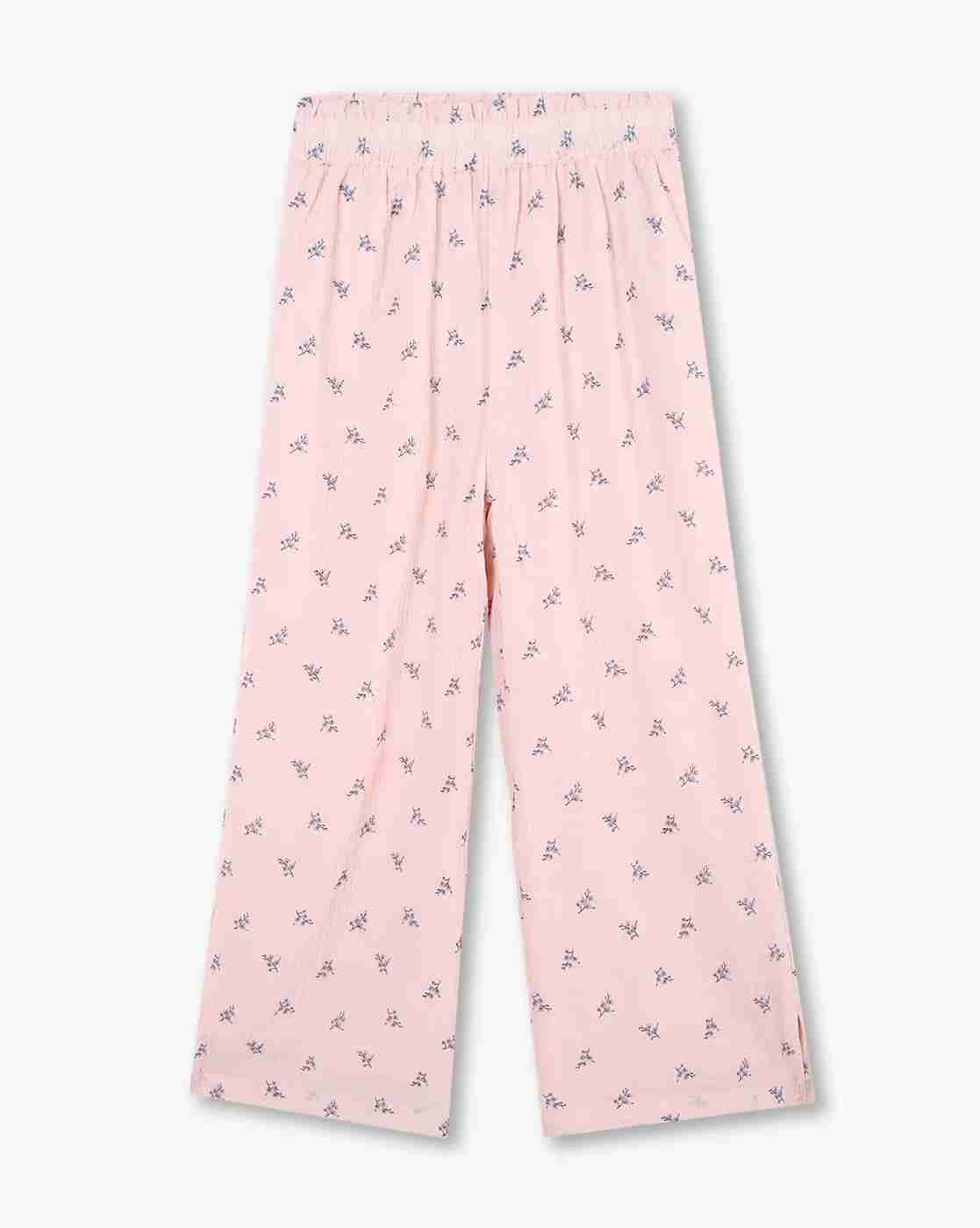 Girls All-Over Floral Pint Straight Fit Culottes