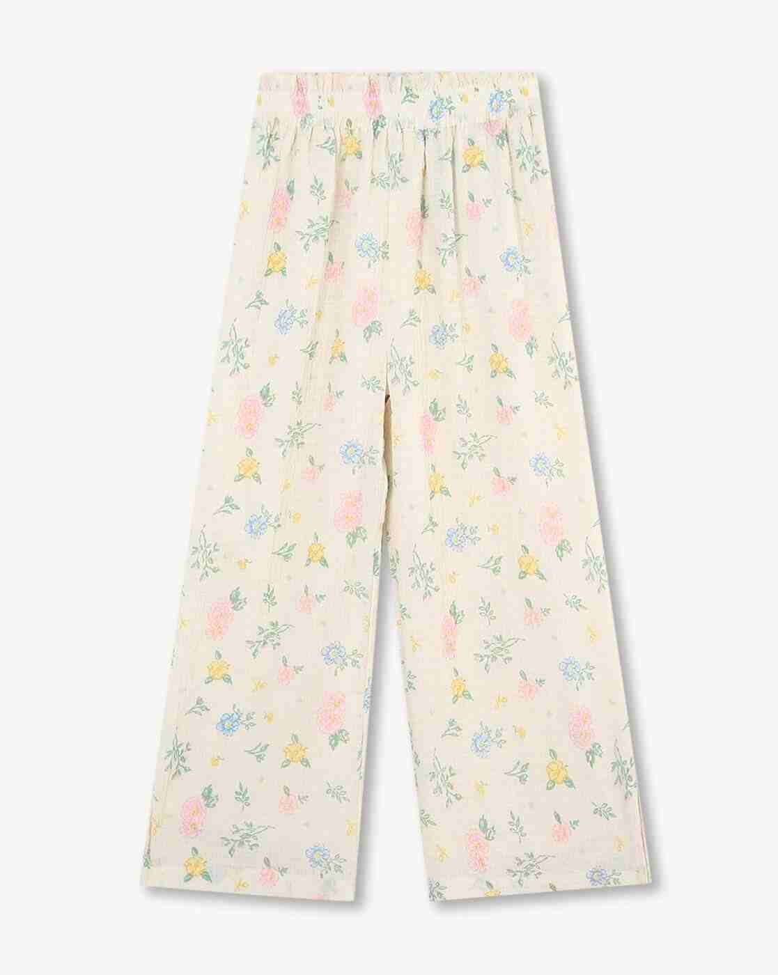 RIO GIRLS | Girls All-Over Floral Pint Straight Fit Culottes|0