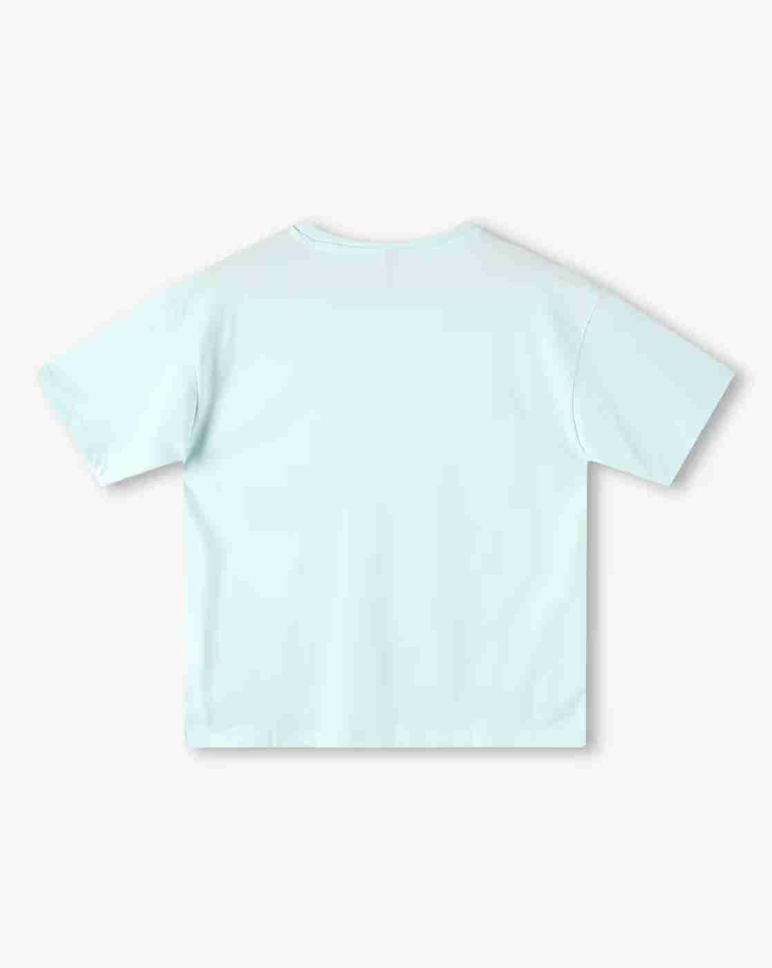 RIO GIRLS | Girl Graphic Print Crew-Neck T-Shirt