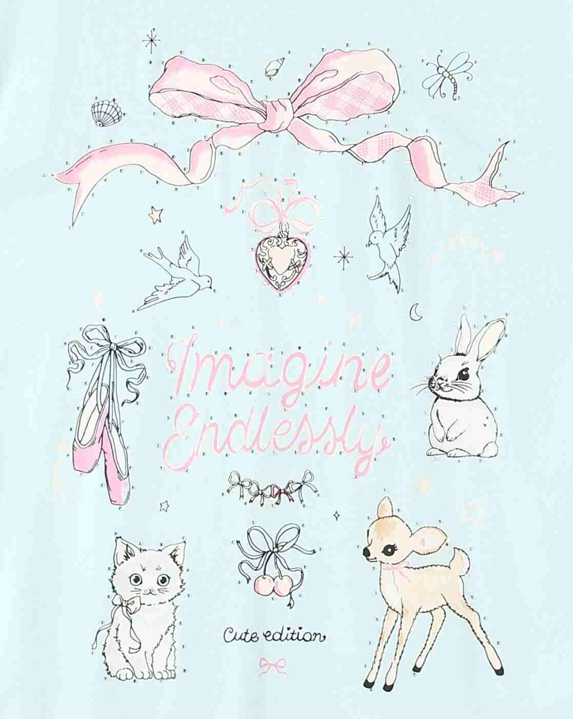 RIO GIRLS | Girl Graphic Print Crew-Neck T-Shirt|3