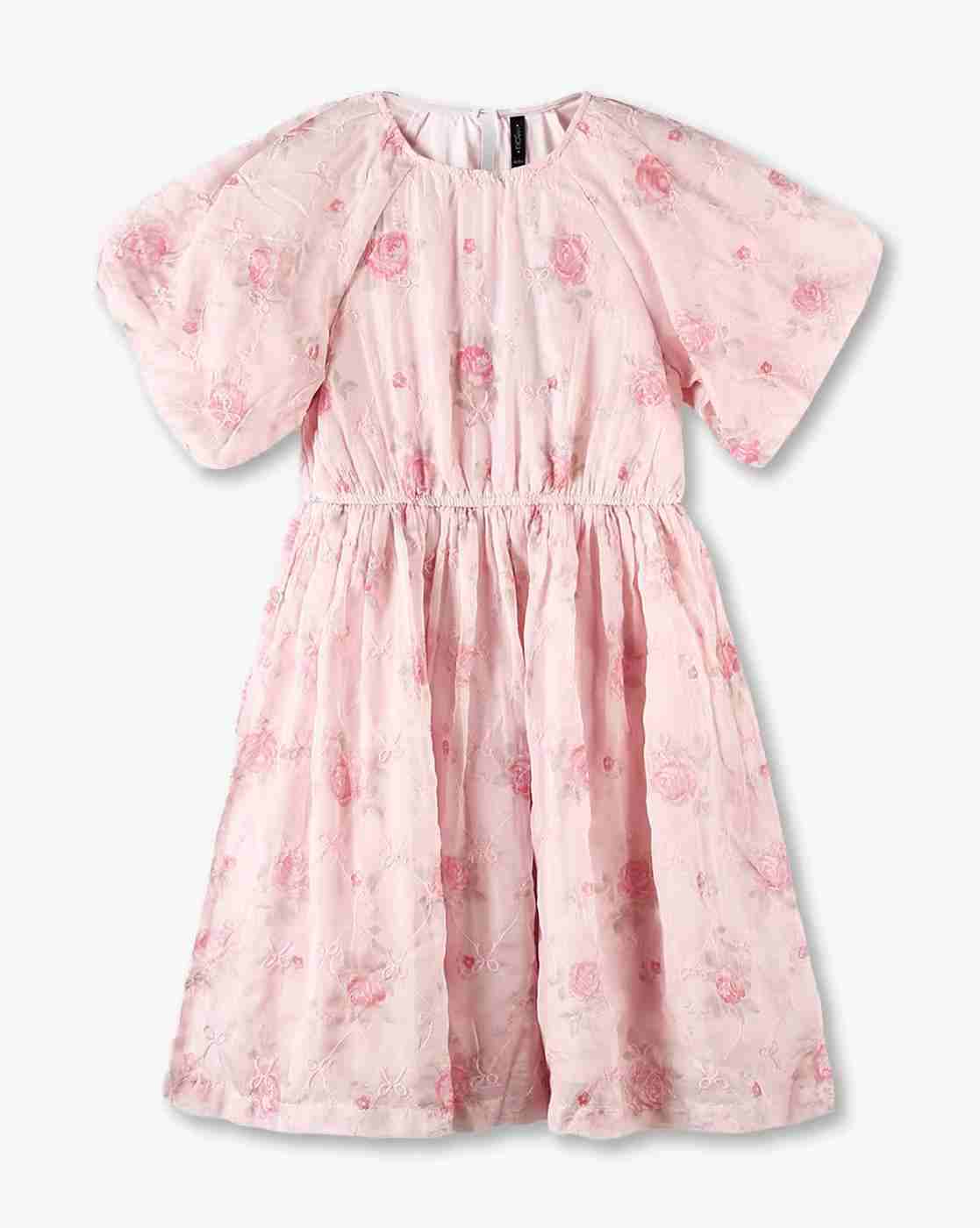 RIO GIRLS | Girls Floral Print Fit & Flare Dress|0