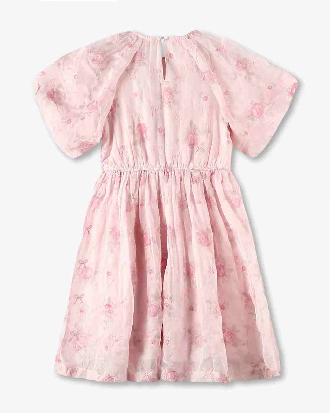 RIO GIRLS | Girls Floral Print Fit & Flare Dress|1