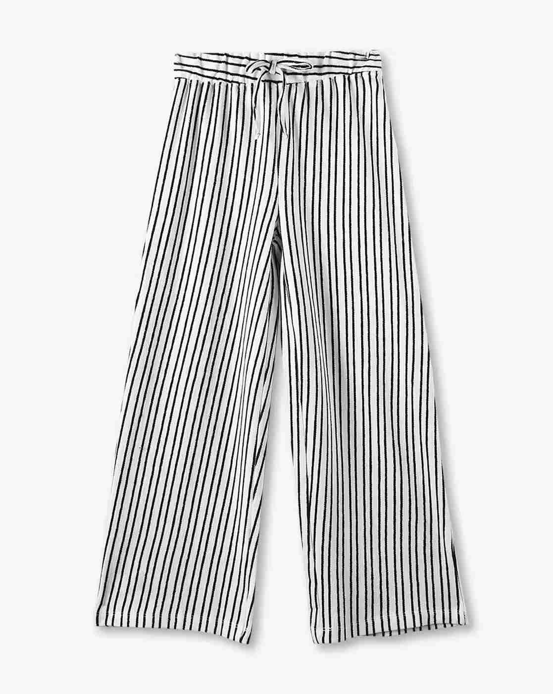RIO GIRLS | Girls Striped Relaxed Fit Knit Pants|0