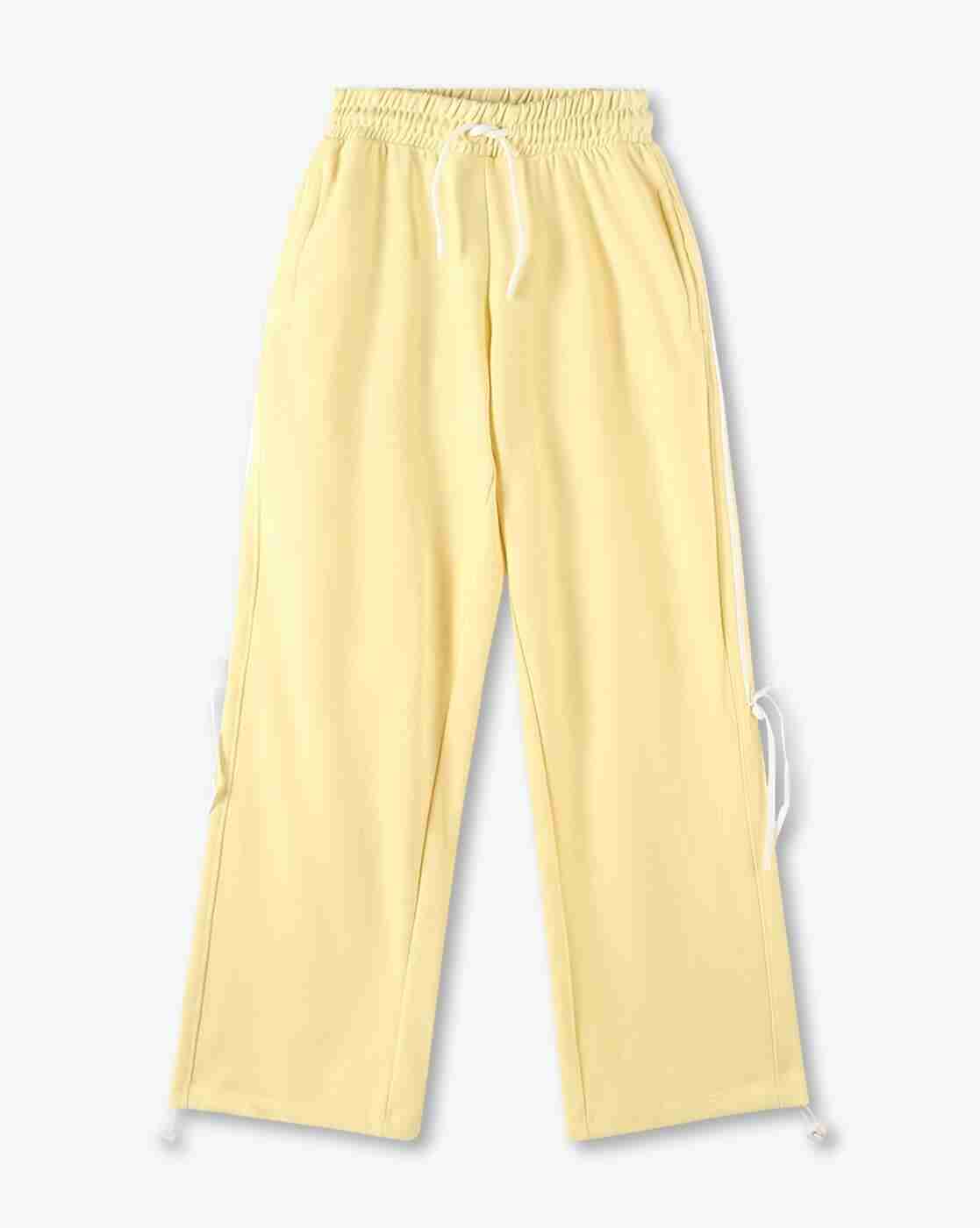 RIO GIRLS | Girls Straight Track Pants with Contrast Taping|0