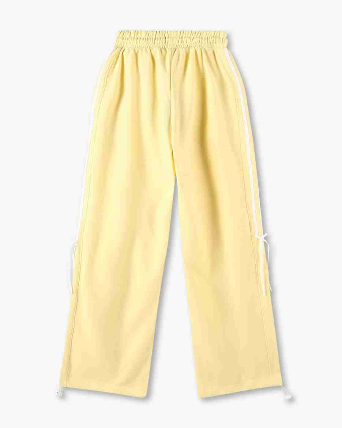 RIO GIRLS | Girls Straight Track Pants with Contrast Taping|1