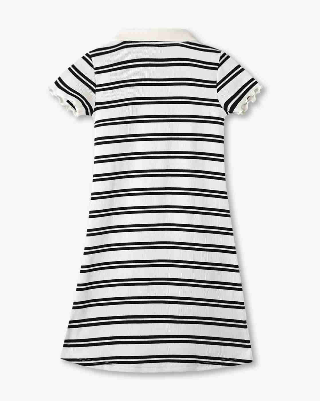 RIO GIRLS | Girls Striped T-Shirt Dress|1
