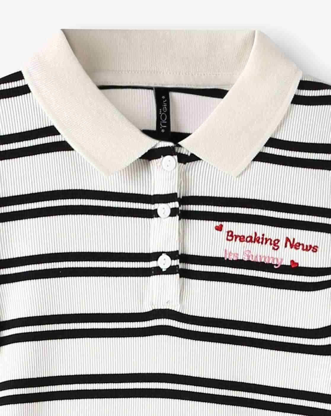 RIO GIRLS | Girls Striped T-Shirt Dress|2