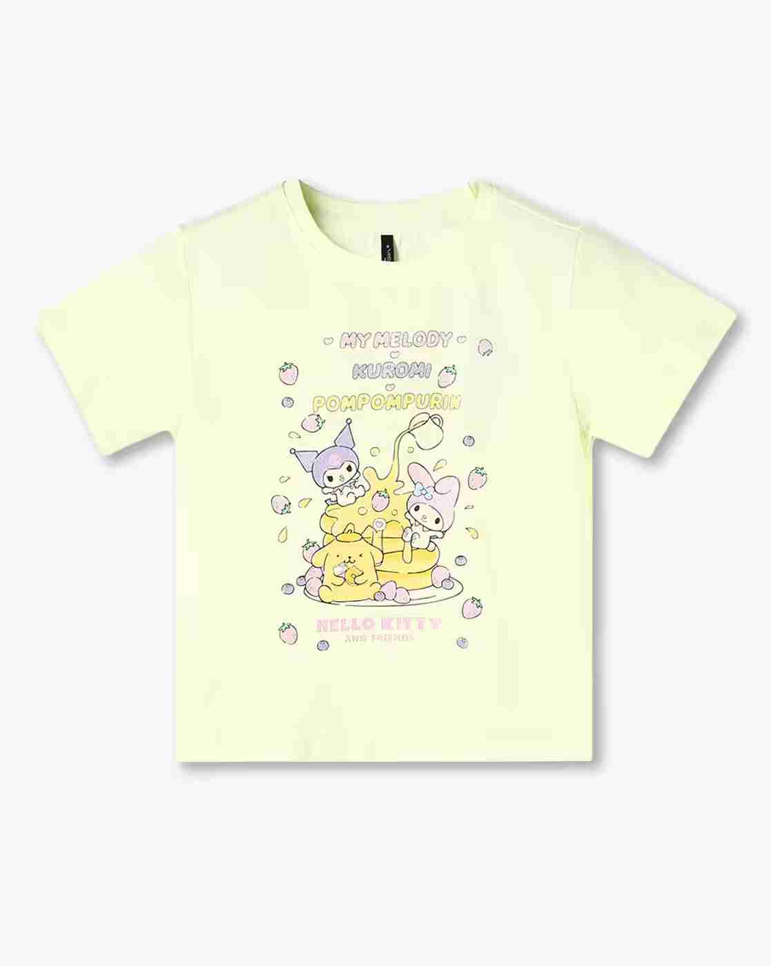 RIO GIRLS | Girls Graphic Print Regular Fit T-Shirt|0
