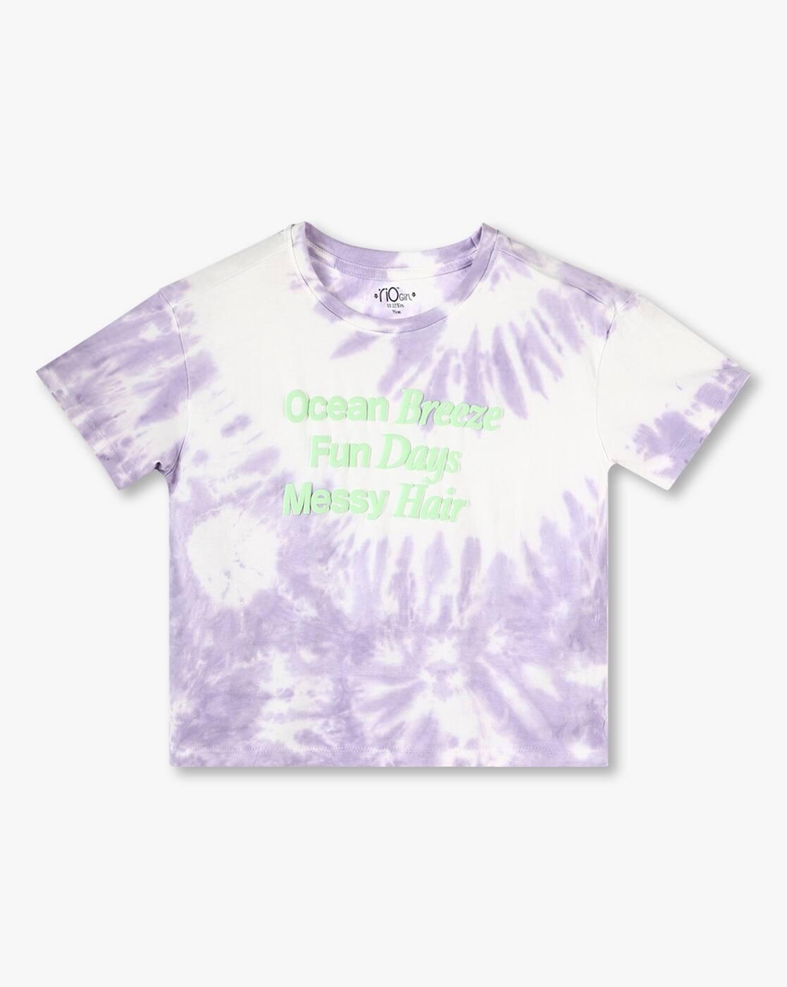 RIO GIRLS | Girls Tie & Dye T-Shirt & Shorts Set|1