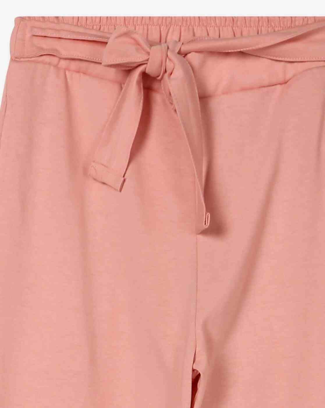 RIO GIRLS | Girls Wide-Leg Cotton Pants|2