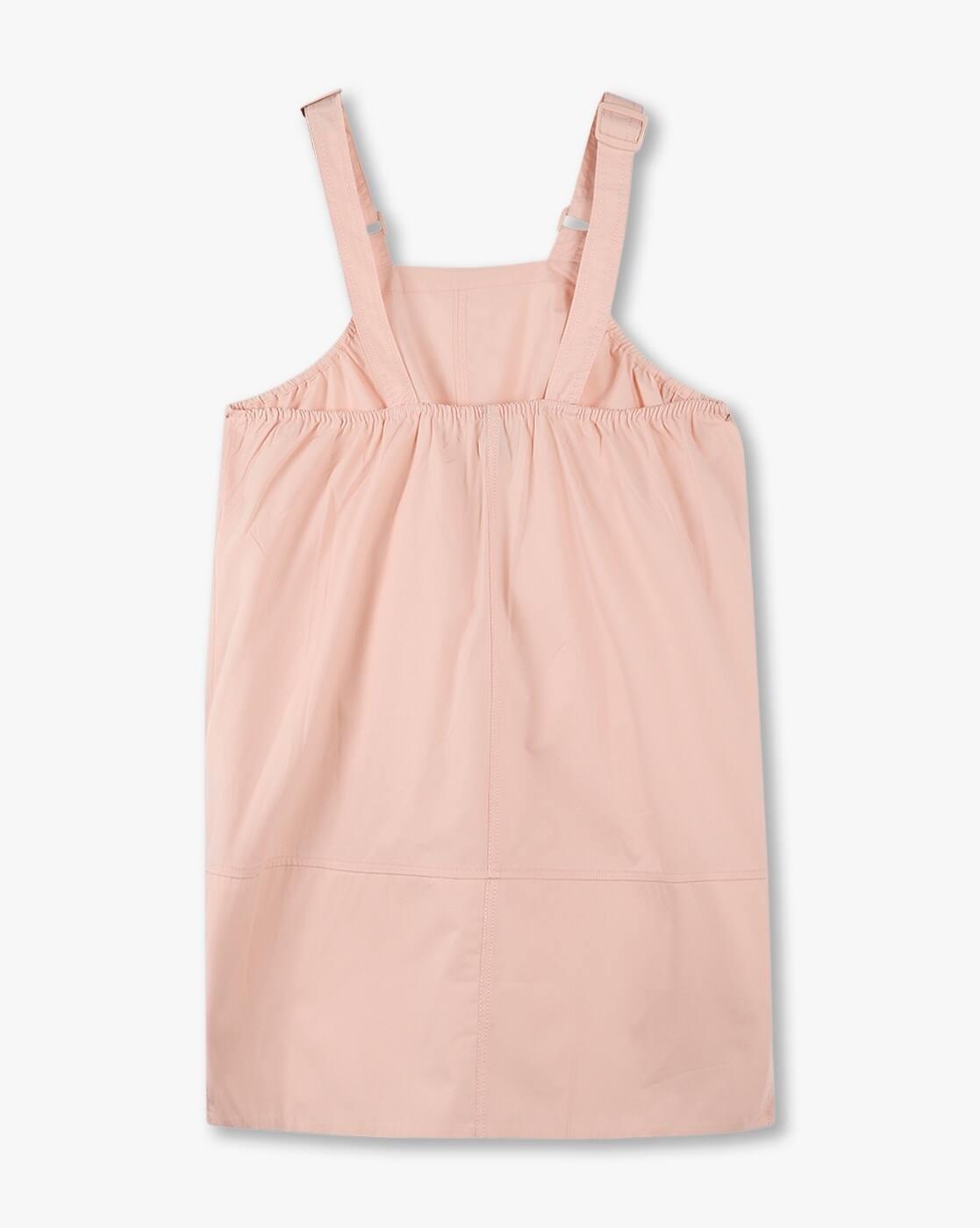 RIO GIRLS | Girls Cotton Pinafore Dress with T-Shirt|4