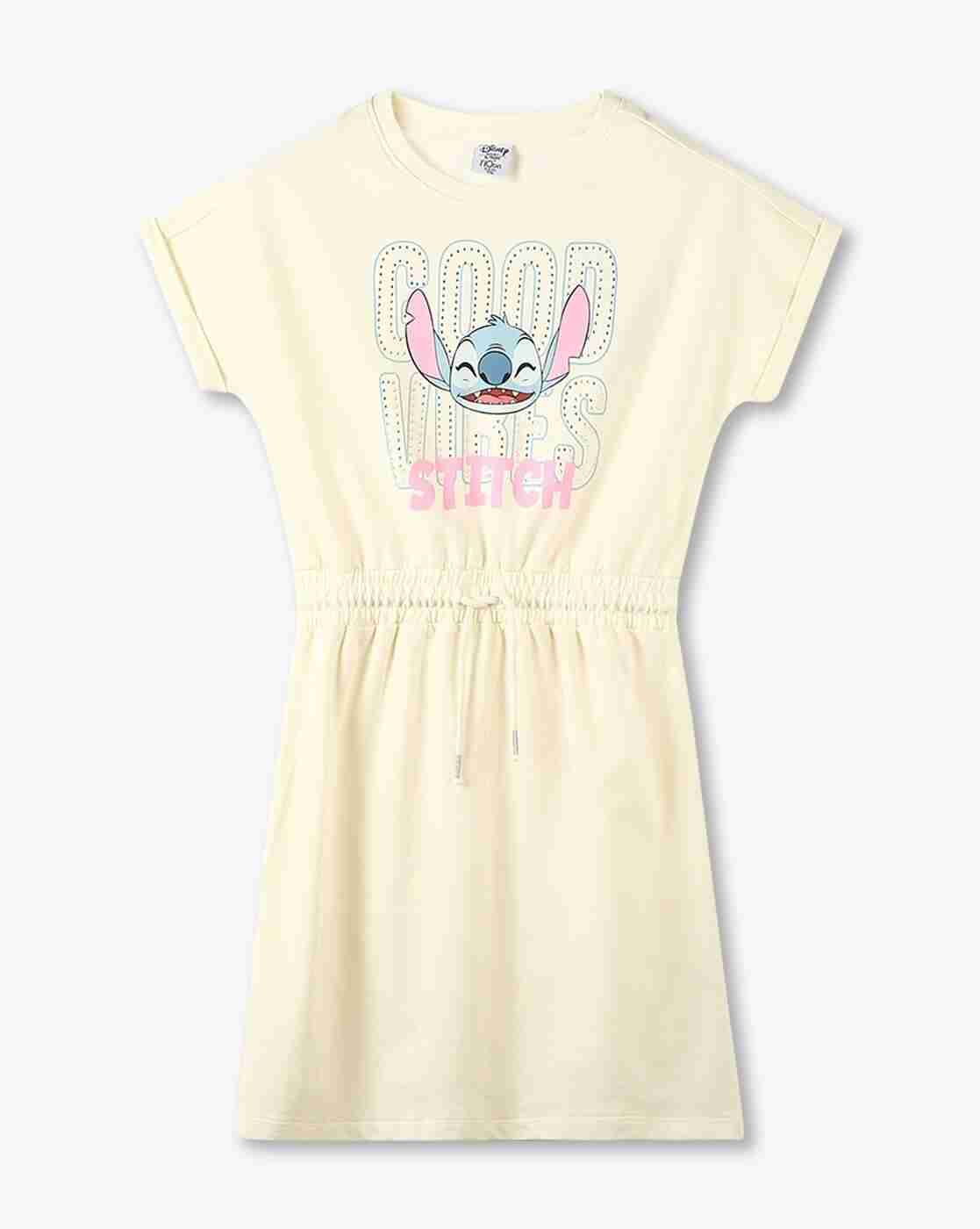 RIO GIRLS | Girls Graphic Print A-Line Dress|0