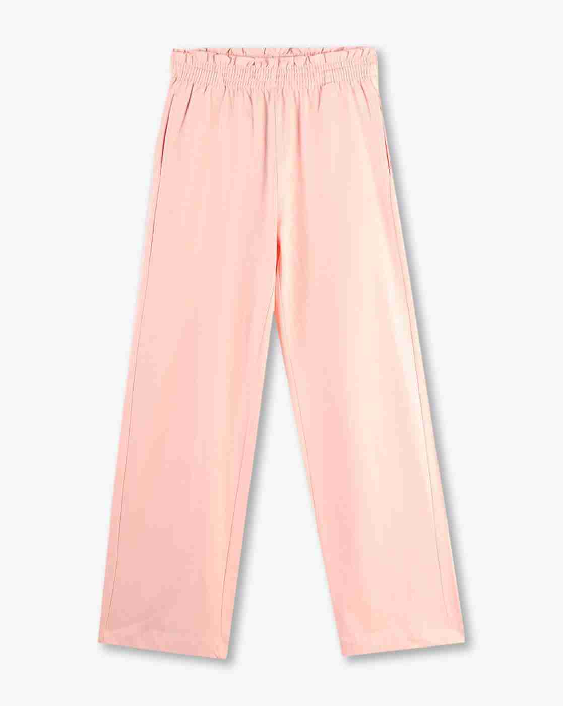 Girls Wide-Leg Paperbag Waist Pants