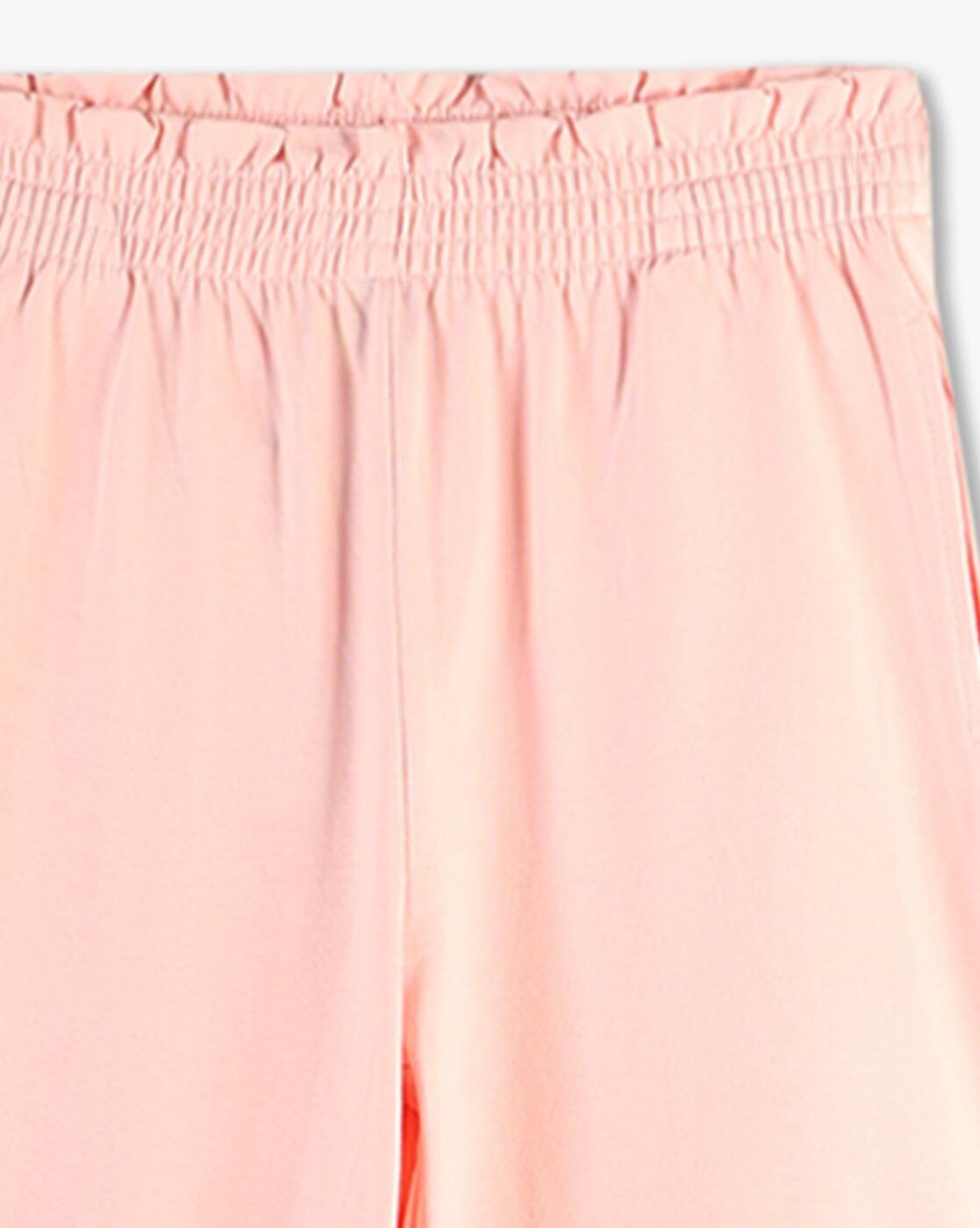 RIO GIRLS | Wide leg pant with paper bag, pink, 8-9y|2