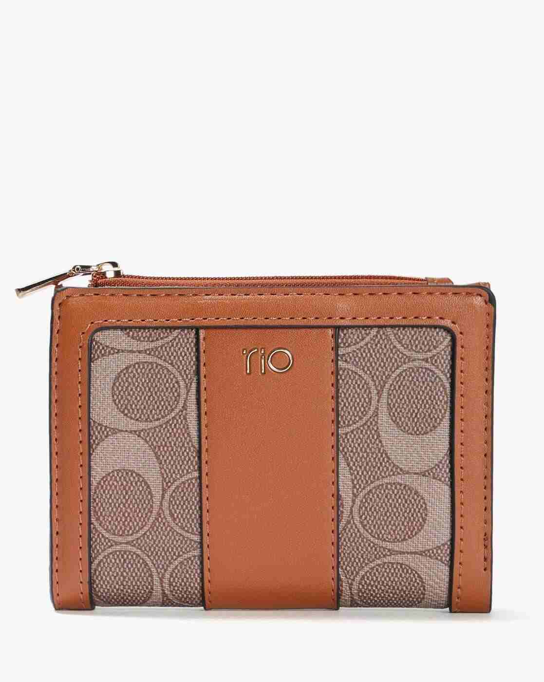 RIO | Women Geometric Print Bi-Fold Wallet|0