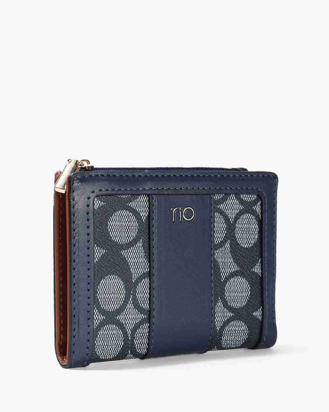 RIO | Women Geometric Print Bi-Fold Wallet|1