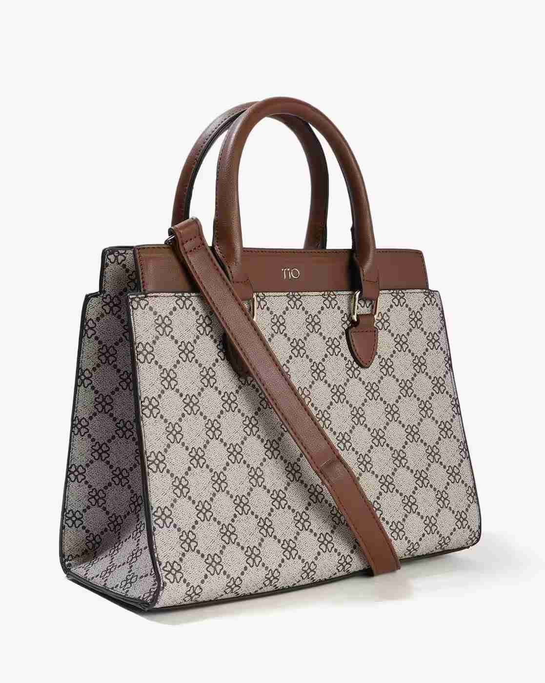 RIO | Women Geometric Print Satchel Bag