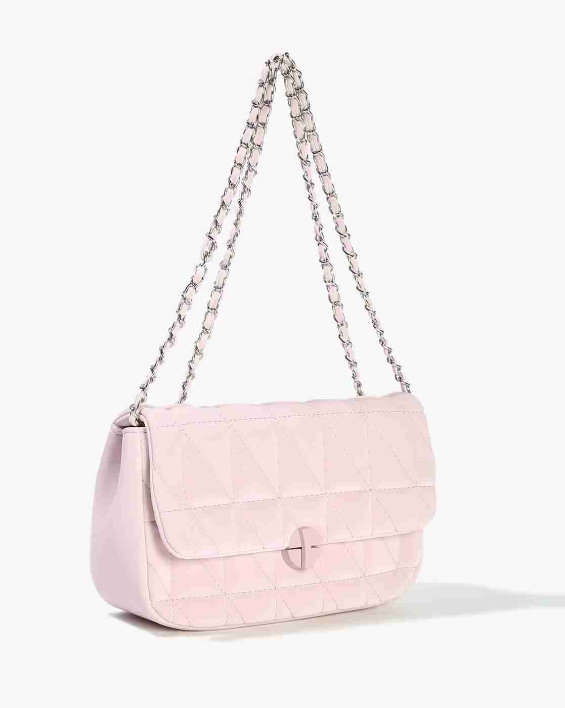 RIO | Women Quilted Sling Bag with Chain Strap|1