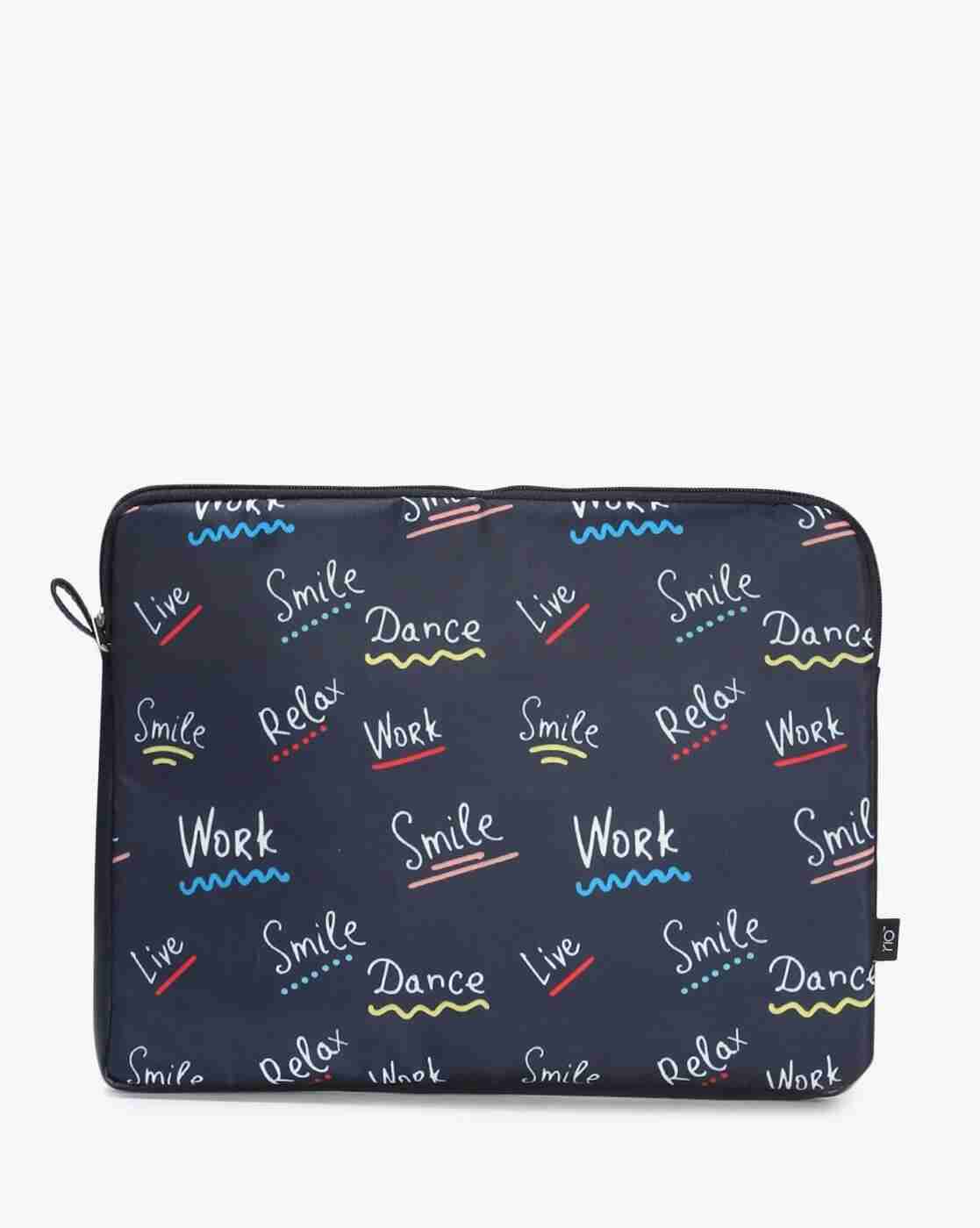 Women Typographic Print Laptop Sleeves
