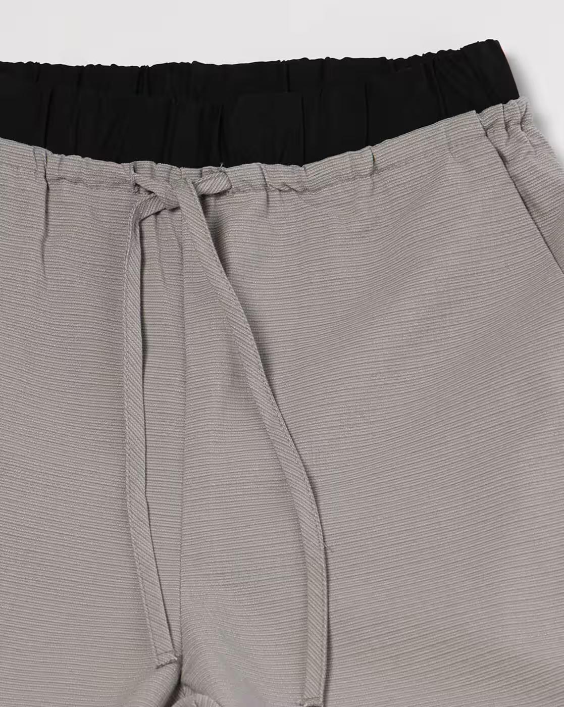 RIO | Women Wide Leg Trousers with Contrast Drawstring Waist|4