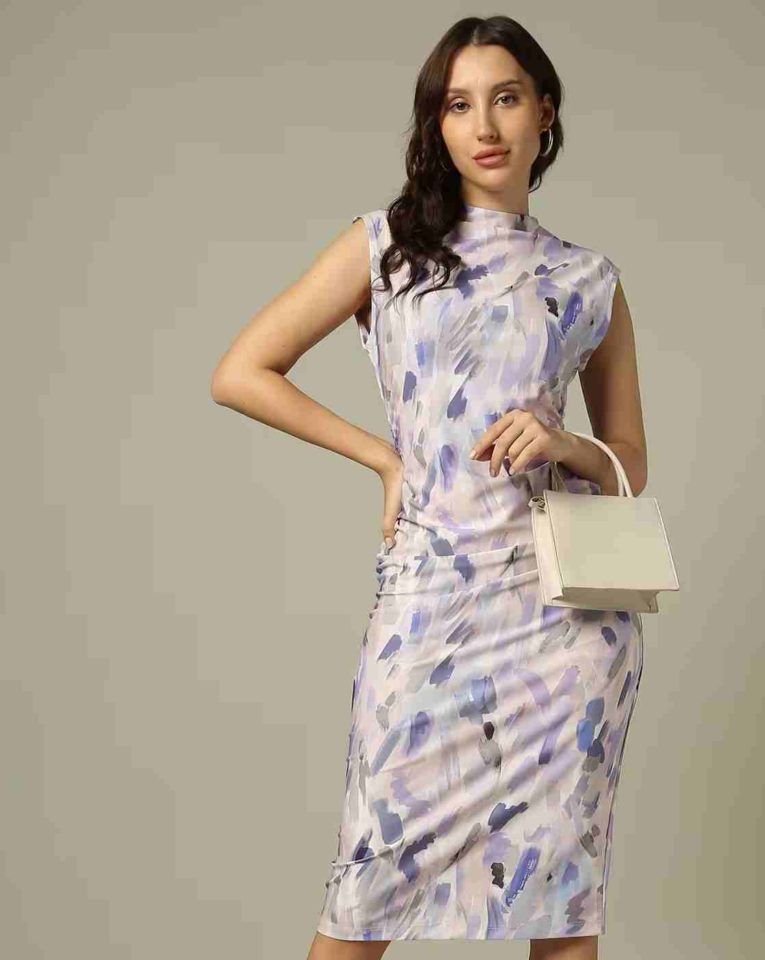 RIO | Women Printed Bodycon Dress|0