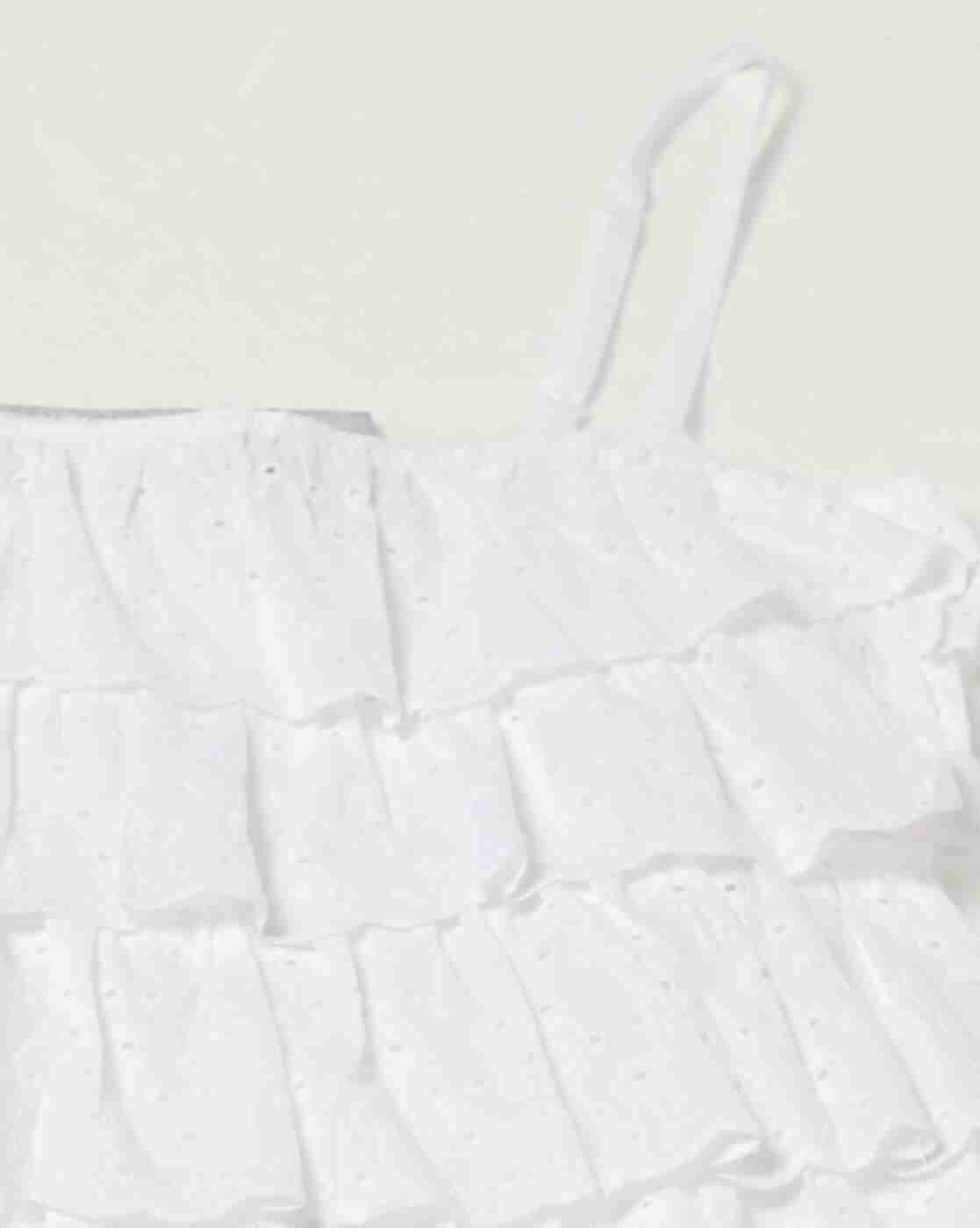 RIO | Women Schiffli Embroidered Regular Fit Strappy Top|4