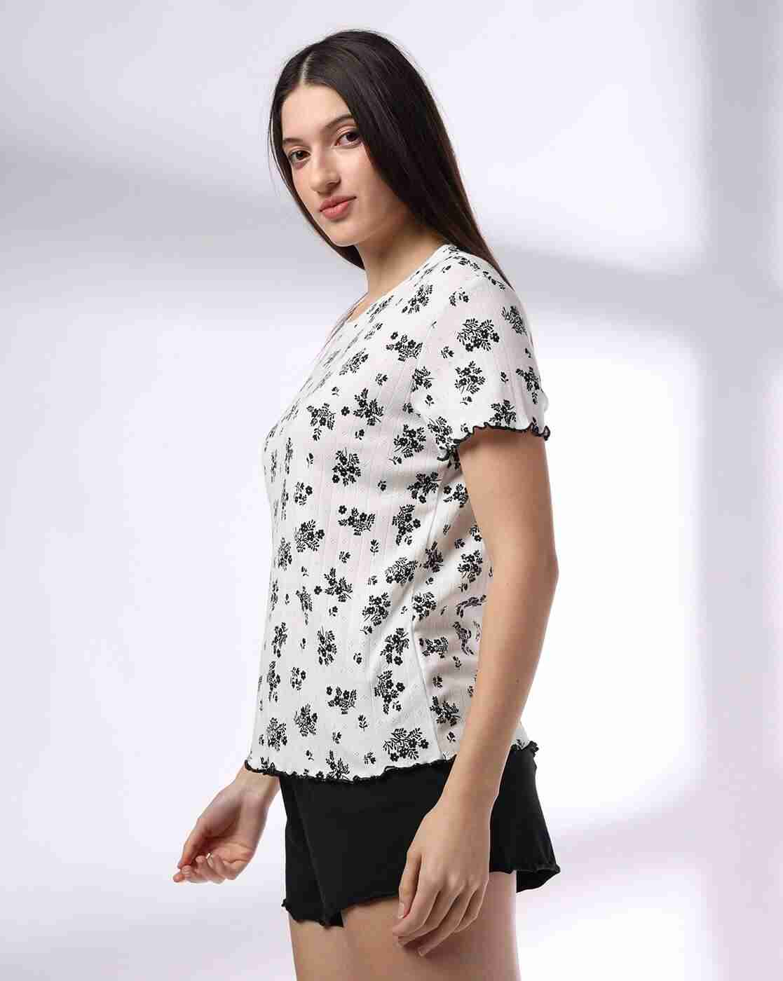 RIO | Women Floral Print Regular Fit Top|1