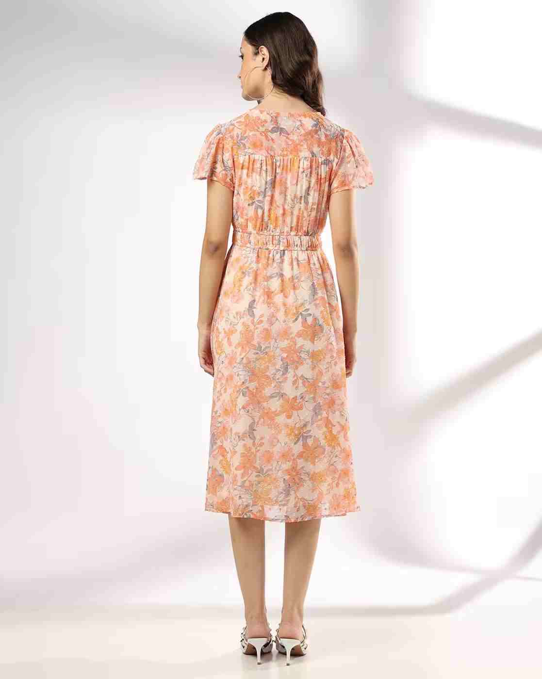 RIO | Women Floral Print Fit & Flare Dress|2