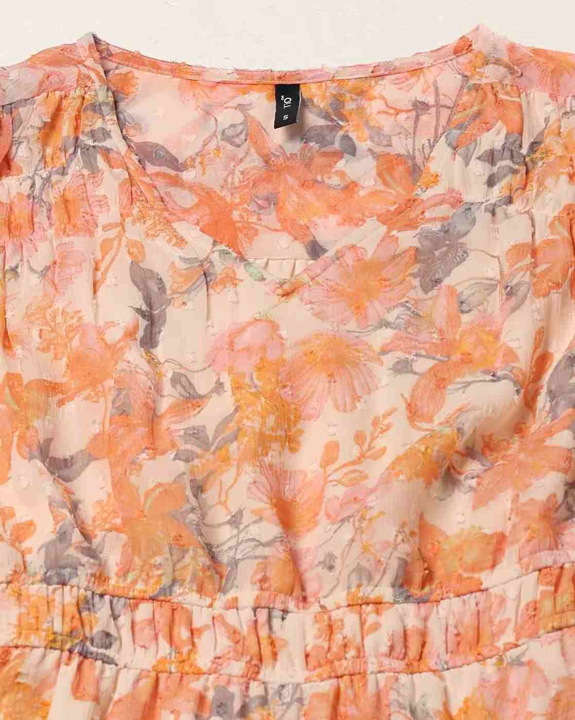 RIO | Women Floral Print Fit & Flare Dress|4