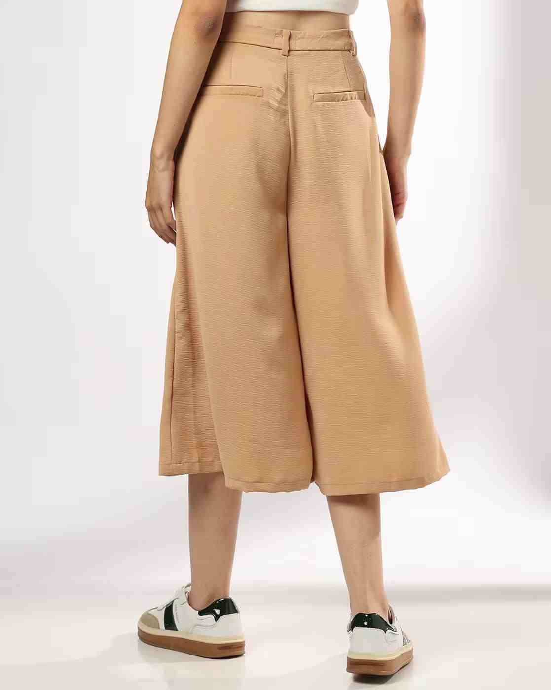 RIO | Women Flared Jorts with Insert Pockets|2
