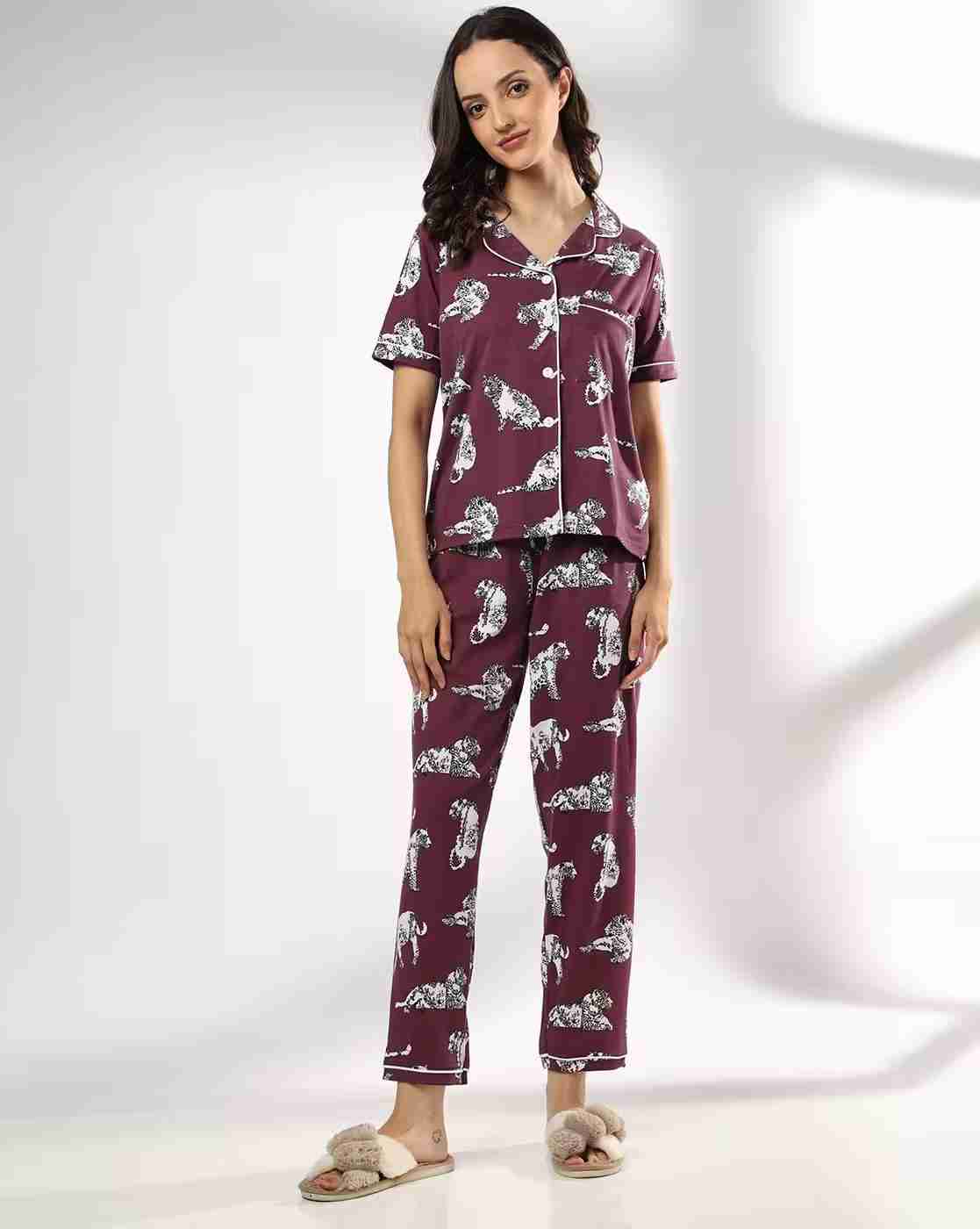 RIO | All-Over Print Shirt & Pyjamas Set|0