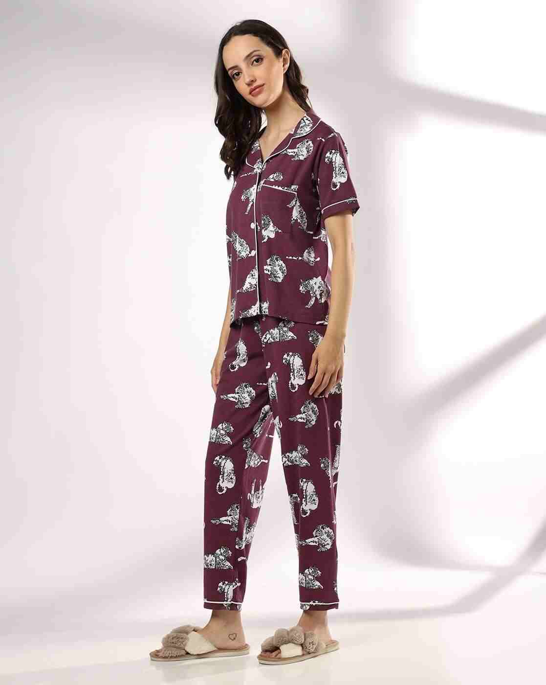 RIO | All-Over Print Shirt & Pyjamas Set|1