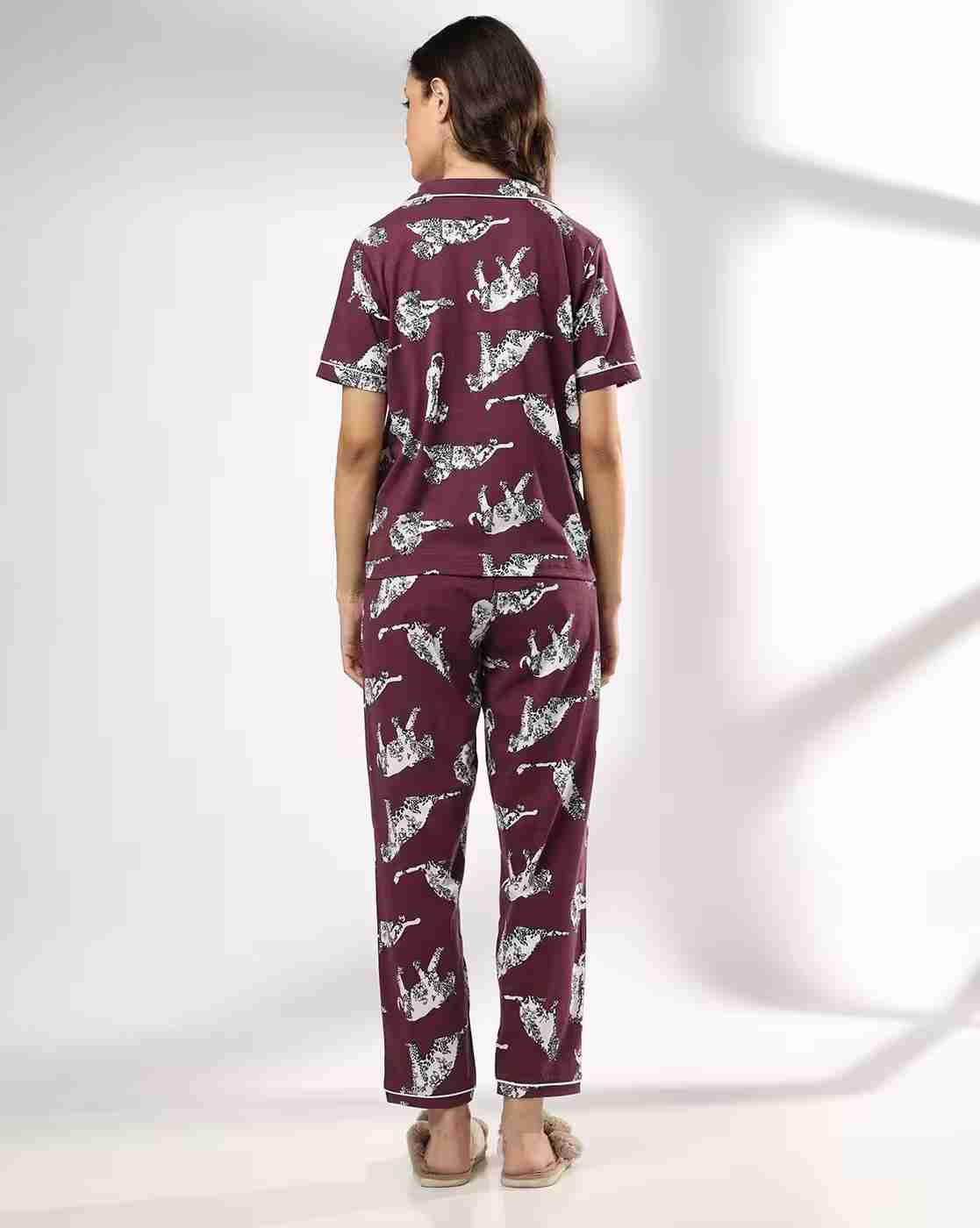 RIO | All-Over Print Shirt & Pyjamas Set|2