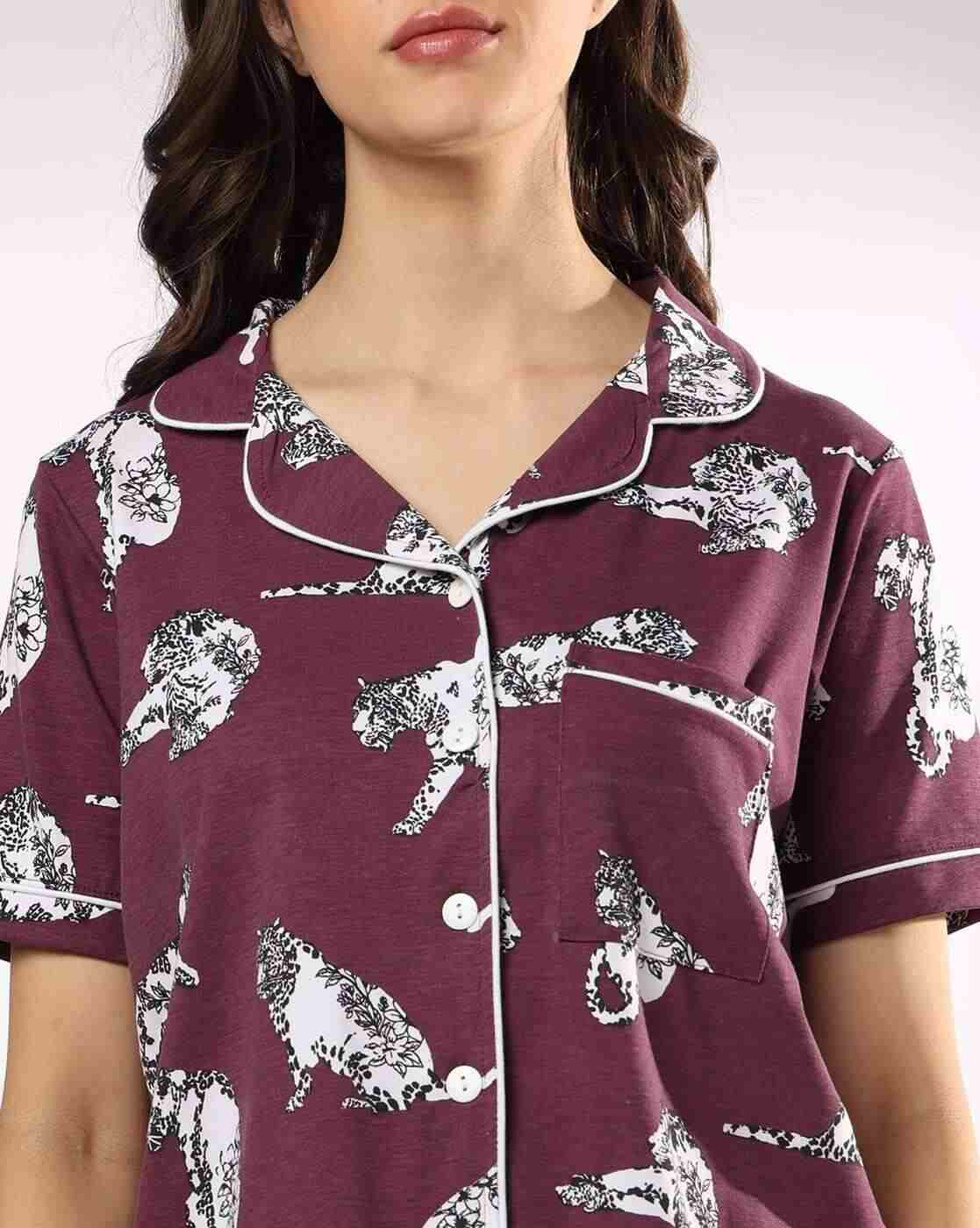 RIO | All-Over Print Shirt & Pyjamas Set|4