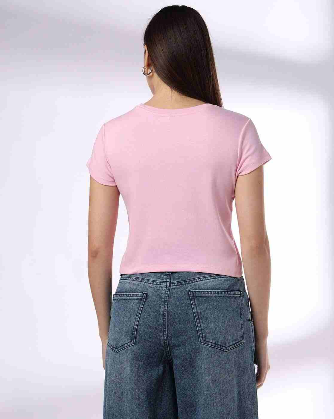 RIO | Women Graphic Print Regular Fit Round-Neck T-Shirt|2