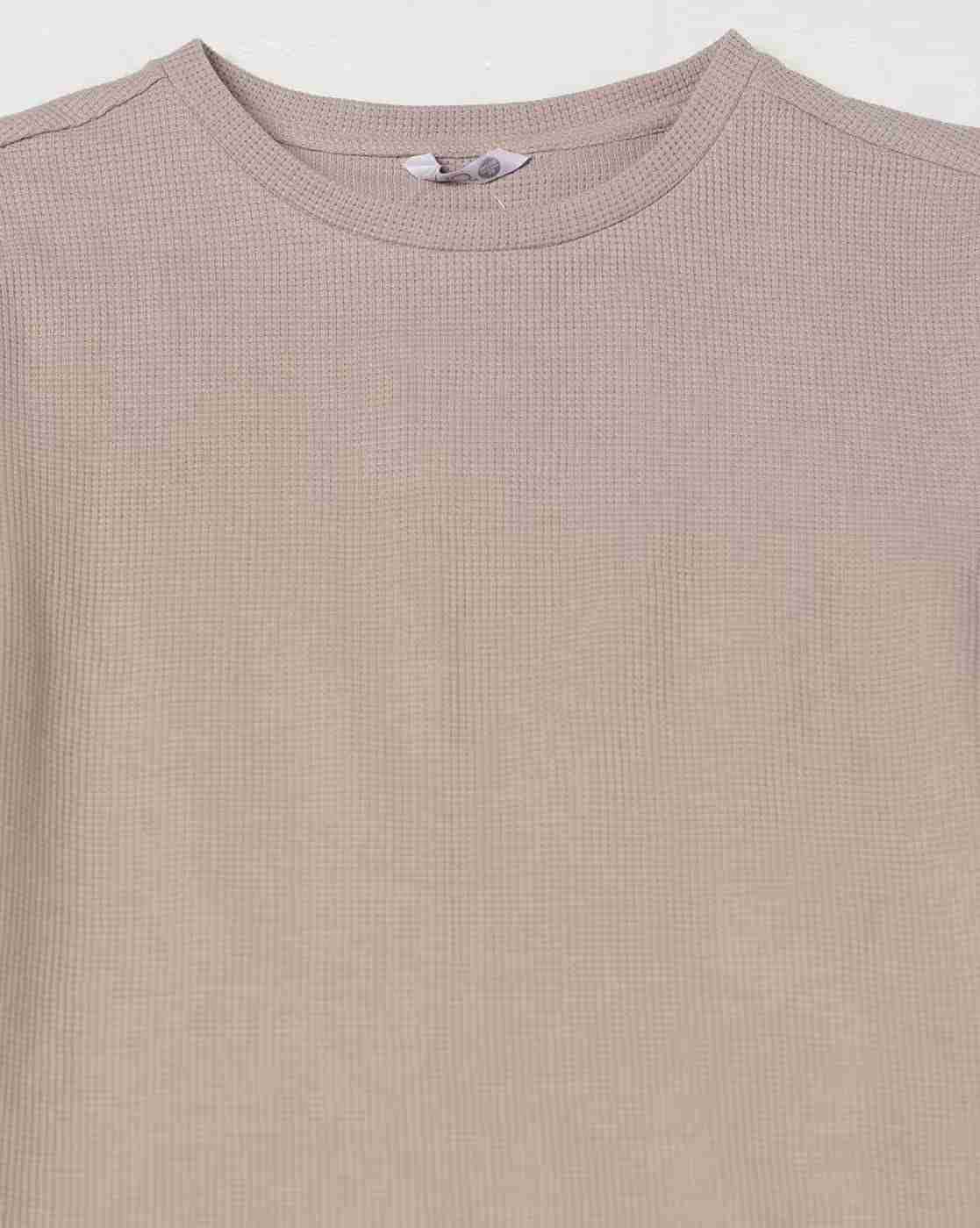 RIO | Women Waffle-Knit T-Shirt & Pyjamas Set|5