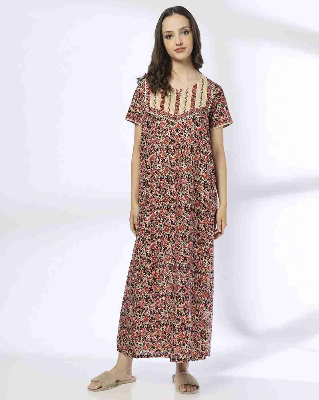 RIO | Women Printed Nightie|0