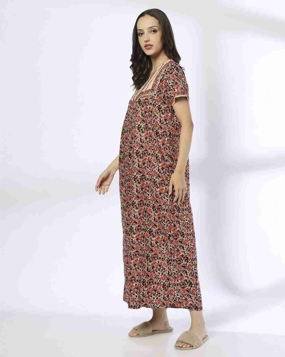 RIO | Women Printed Nightie|1