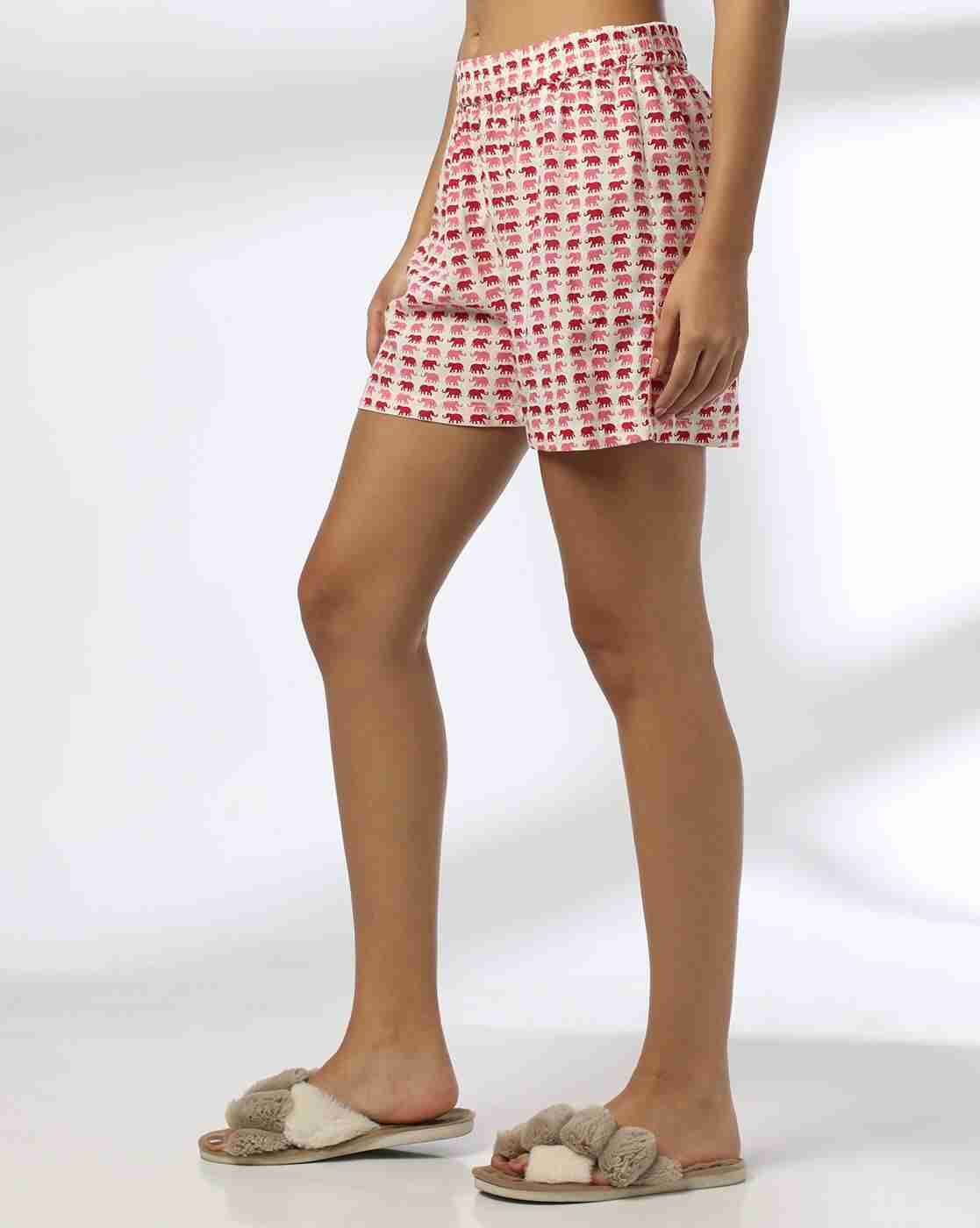 RIO | Women Pack of 2 Printed Regular Fit Shorts|3