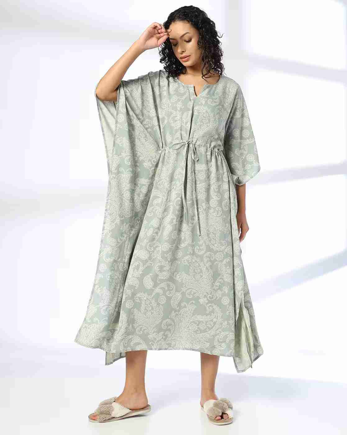 RIO | Women Paisley Print Cotton Kaftan|0